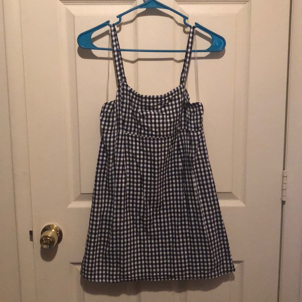 Urban Outfitters Black & White checkered mini
